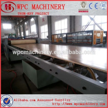 make furniture construction board wood plastic composite wpc pvc hard board manufacturing machine